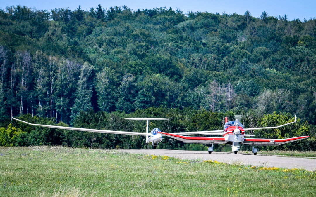 Giengener Segelflieger donnerten am Wochenende über Alb und Schwarzwald