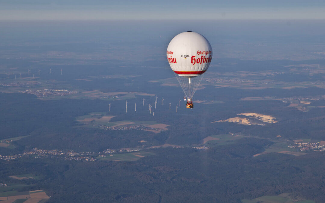 Fliegergruppe unterstützt Ballonfahrer